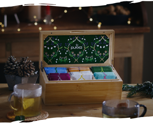 Kerst met Pukka: feestelijke adventskalender en selectieboxen voor de theeliefhebber