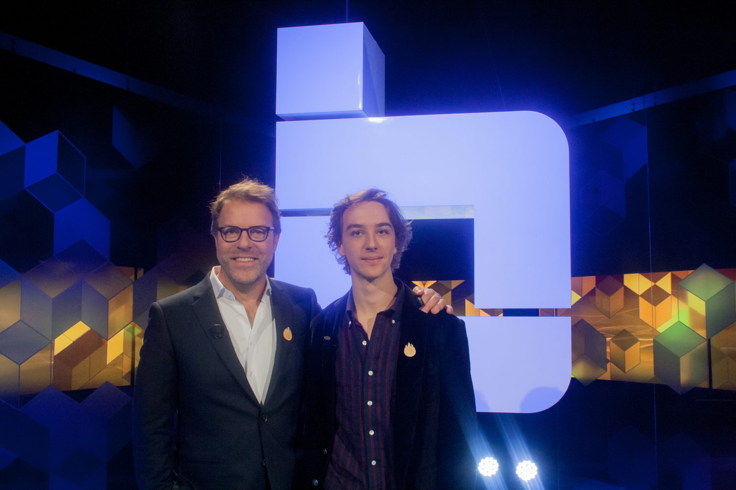 Blokken for life Tom Lenaerts vs. zijn zoon Willem Lenaerts
(c) VRT