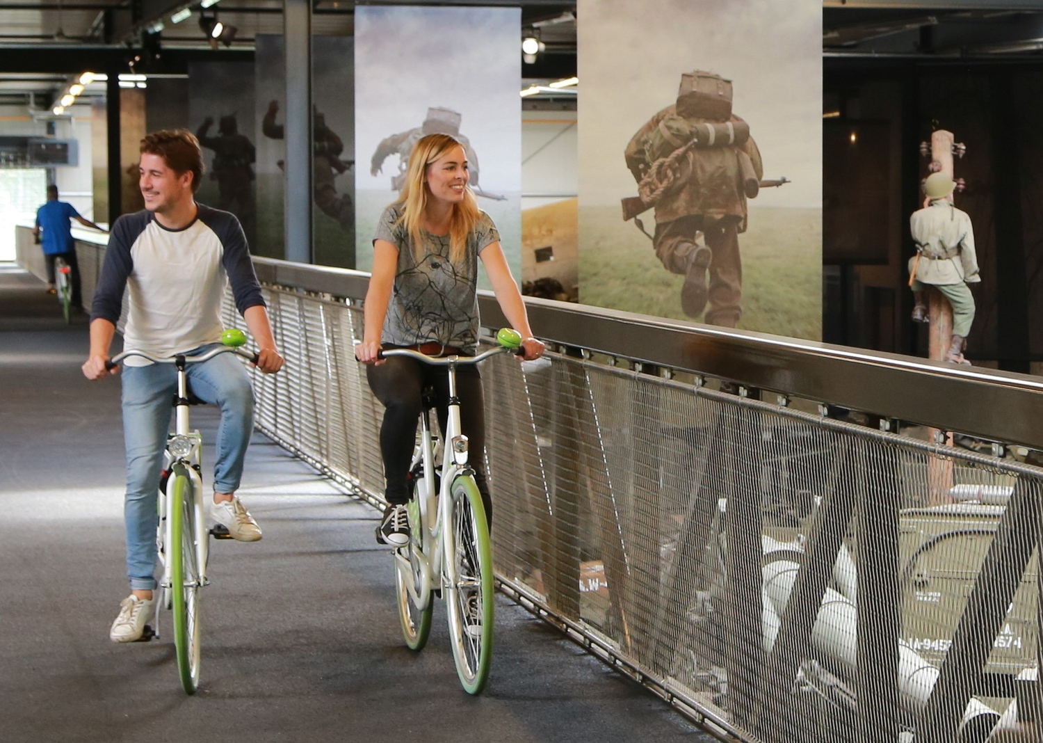 Fietsbrug Museum Overloon, ©VisitBrabant
