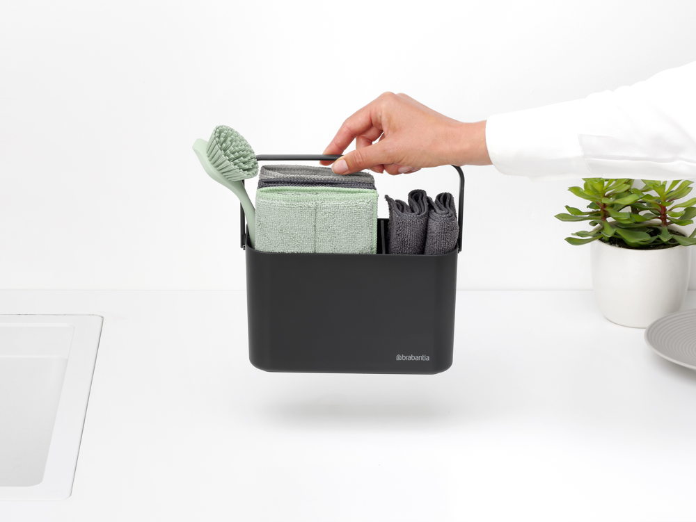 SinkSide Cleaning Set - Dark Grey - 8710755233340 Brabantia_6_NR-41258