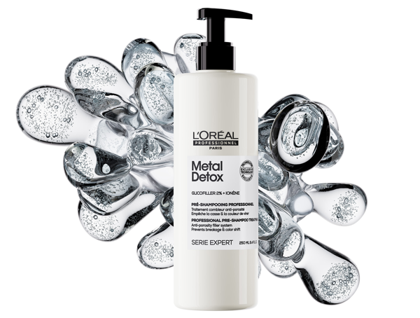 Ontdek de professionele pre-shampoo van Metal Detox