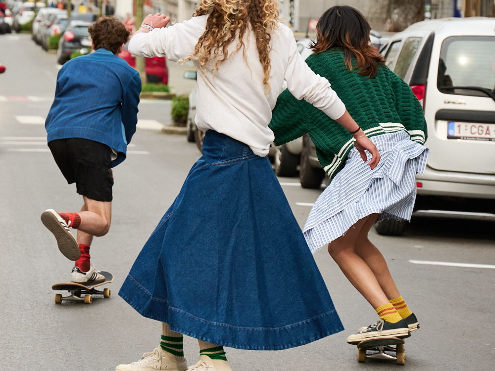 Escuyer lanceert een enkelsok in skate style