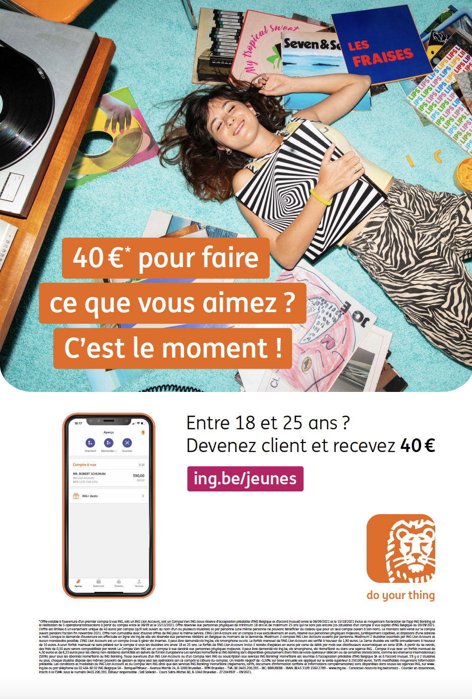 ING Youth - Affiche 2