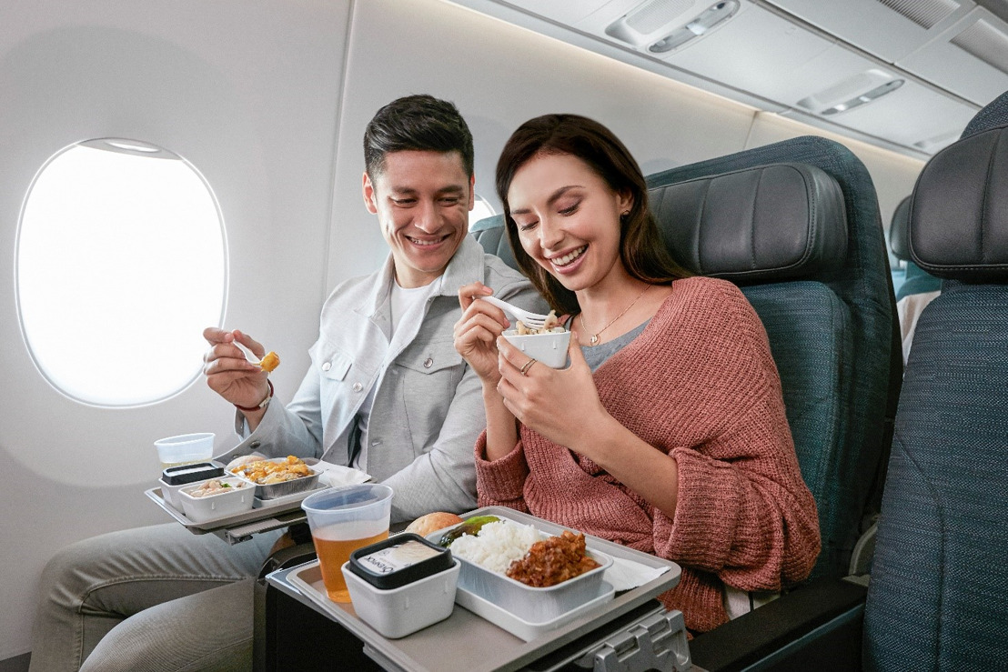 Una nuova offerta culinaria prende il volo con Cathay Pacific