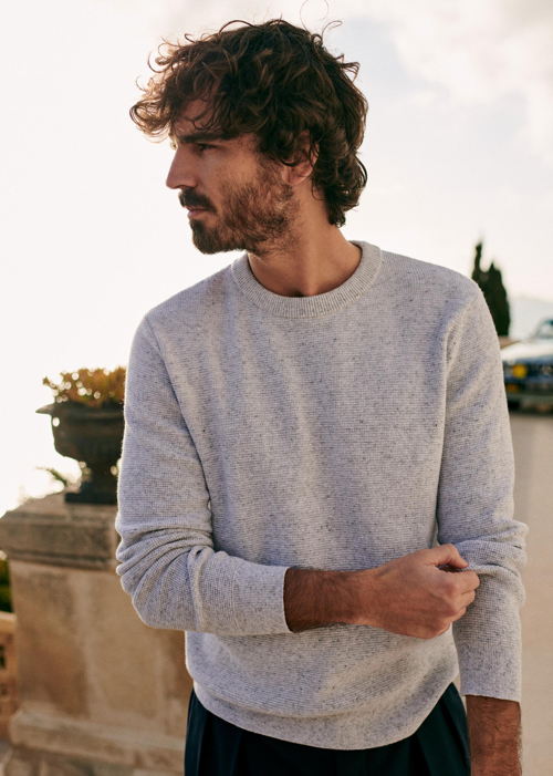 Octobre Editions - Pull Harry Gris - 95€