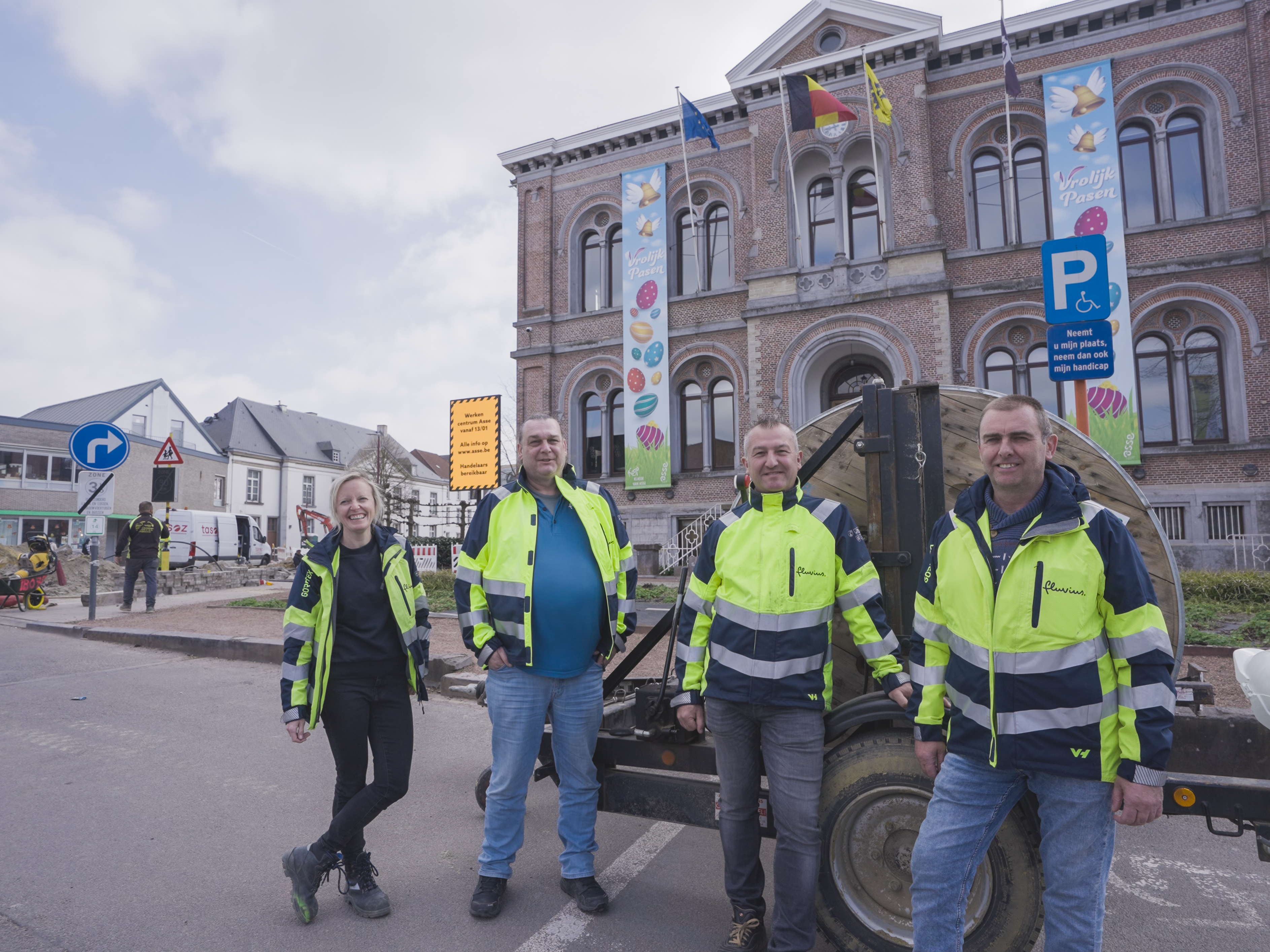 Fluvius geeft elektriciteitsnet in Asse flinke upgrade