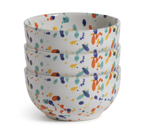 Habitat Optimist Speckle Nibble Bowl 3 Pack, £8.25