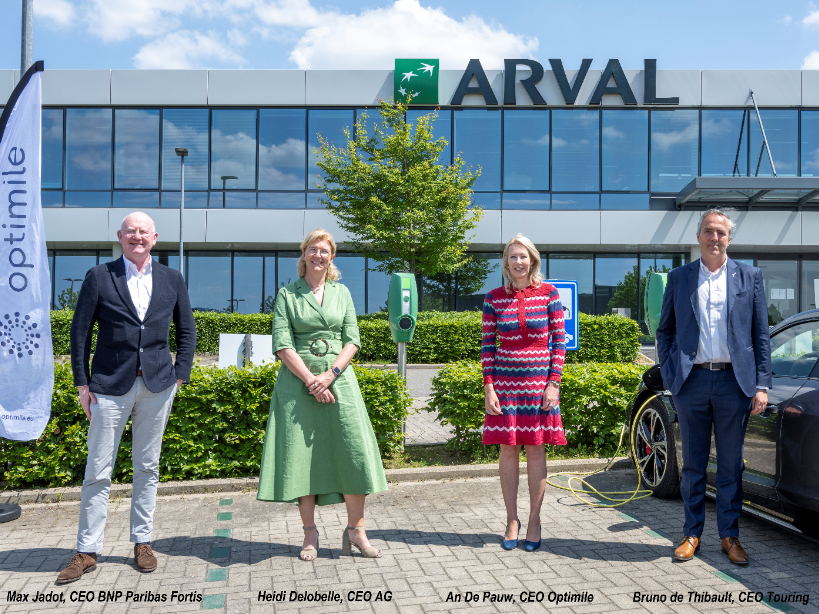 Optimile, scale-up E-mobility, reçoit 8 millions EUR des actionnaires AG, Touring & BNP Paribas Fortis et double l’emploi