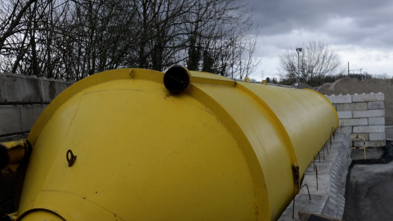 Silo voor water.