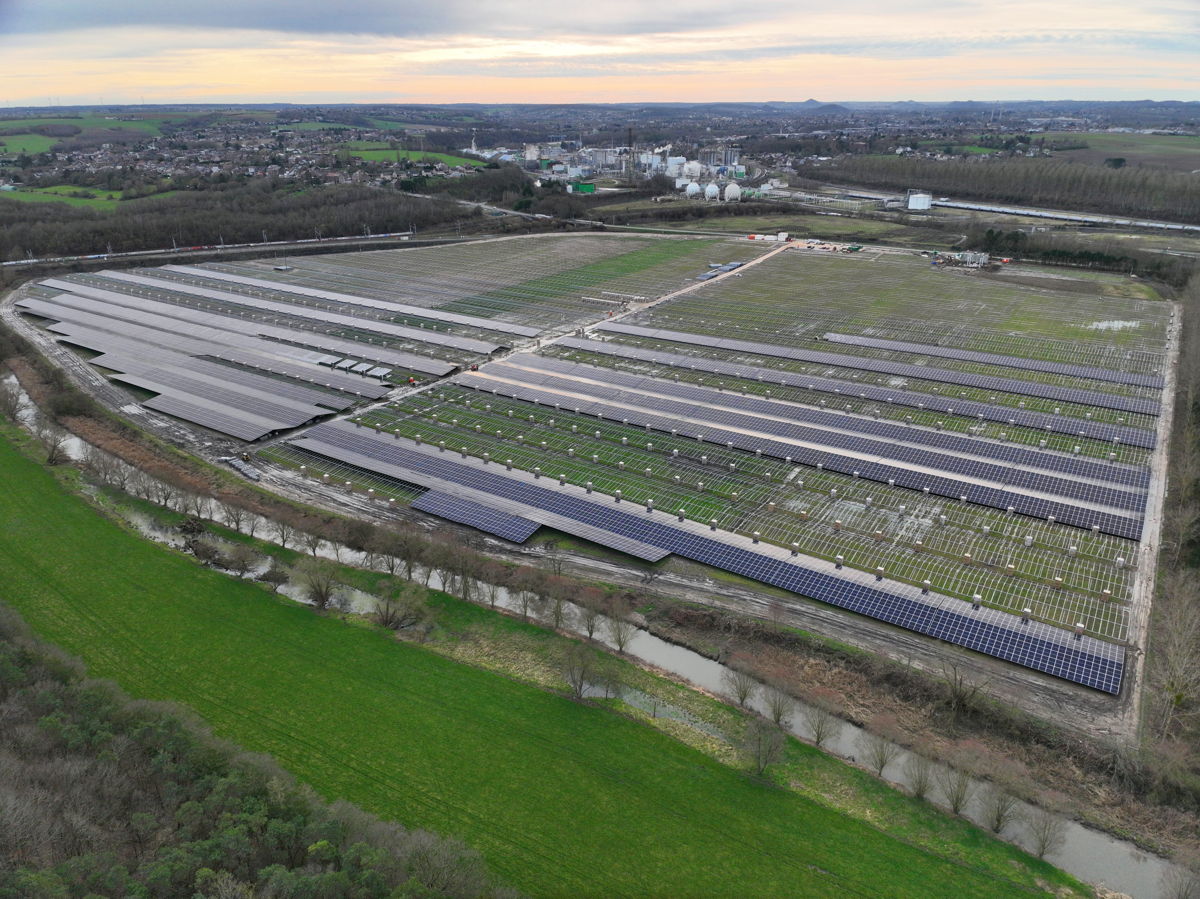 The 60 MW solar farm that will supply INEOS INOVYN with green electricity will become operational this summer.