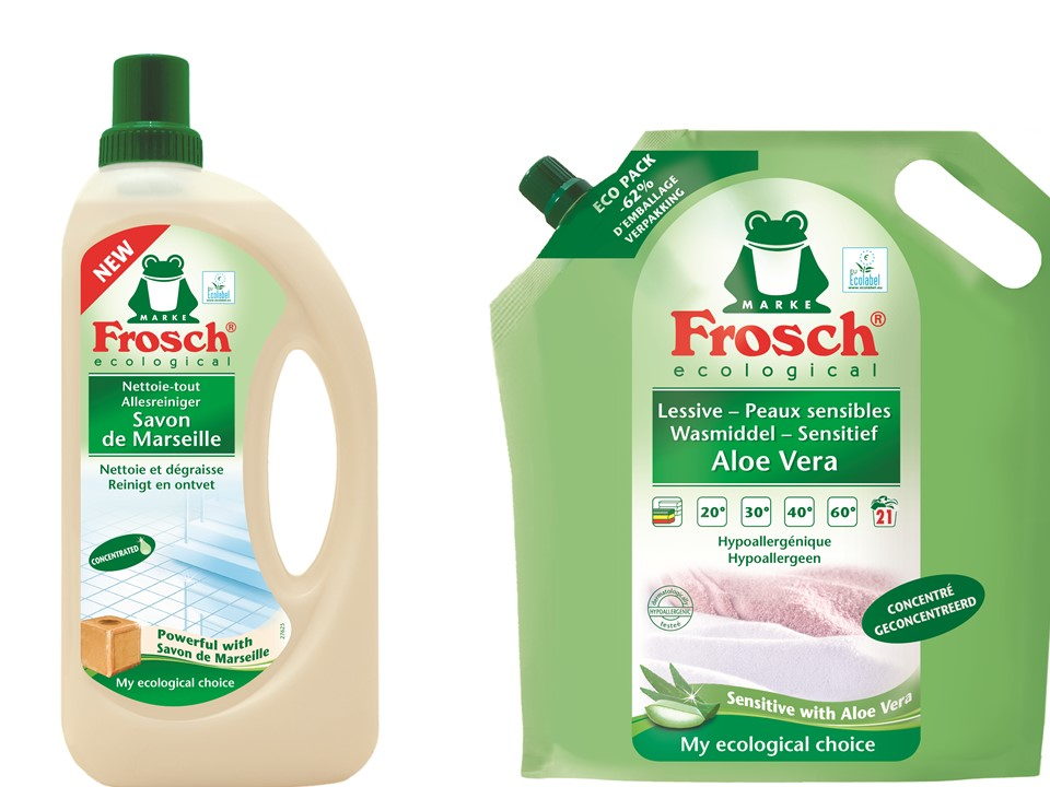 Frosch poursuit son innovation dans le plastique recyclé et lance une nouvelle bouteille 100% HDPE recyclé