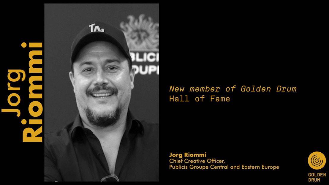 Йорг Риоми официално е обявен за най-новия член в „Залата на славата“ на фестивала Golden Drum
