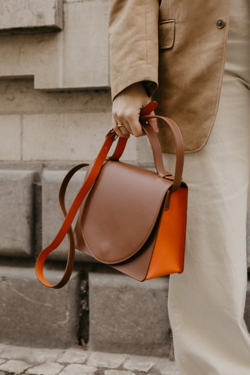 Mieke Dierckx_Doublé cognac orange €475 (5)