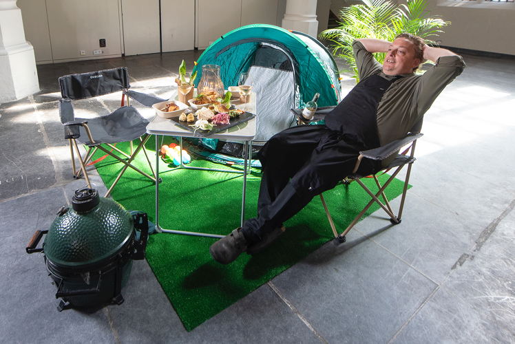 Camping at Olof's