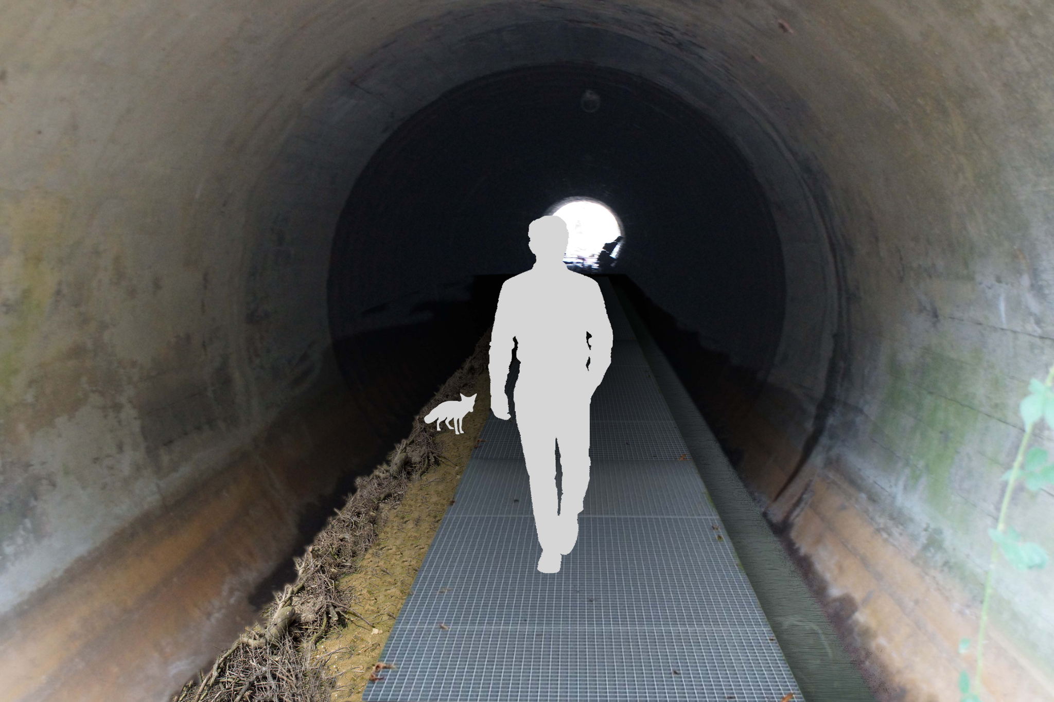 Een vooruitblik op de 'wandeltunnel'