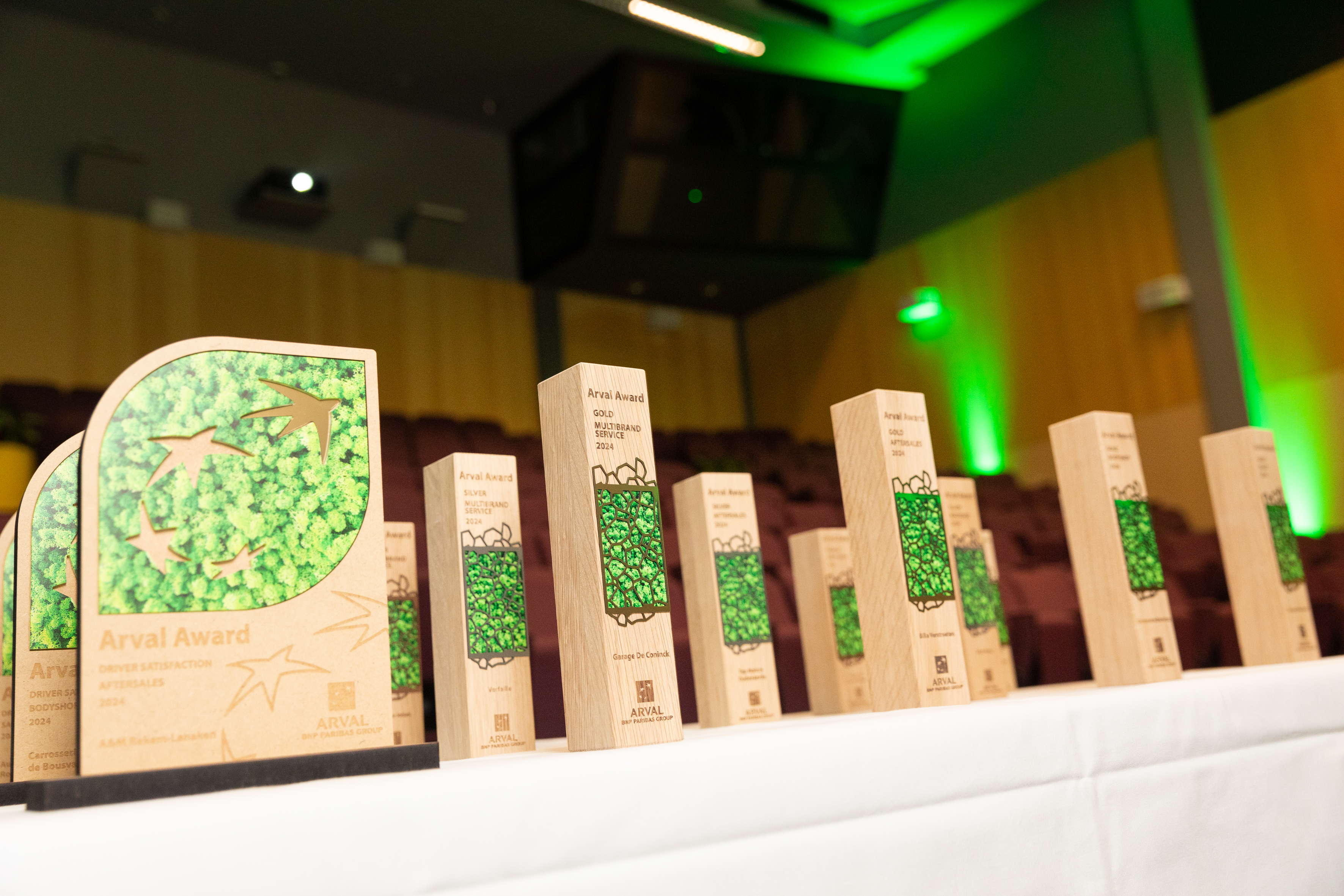 Arval Belgium récompense 15 partenaires lors de la huitième édition des Arval Awards