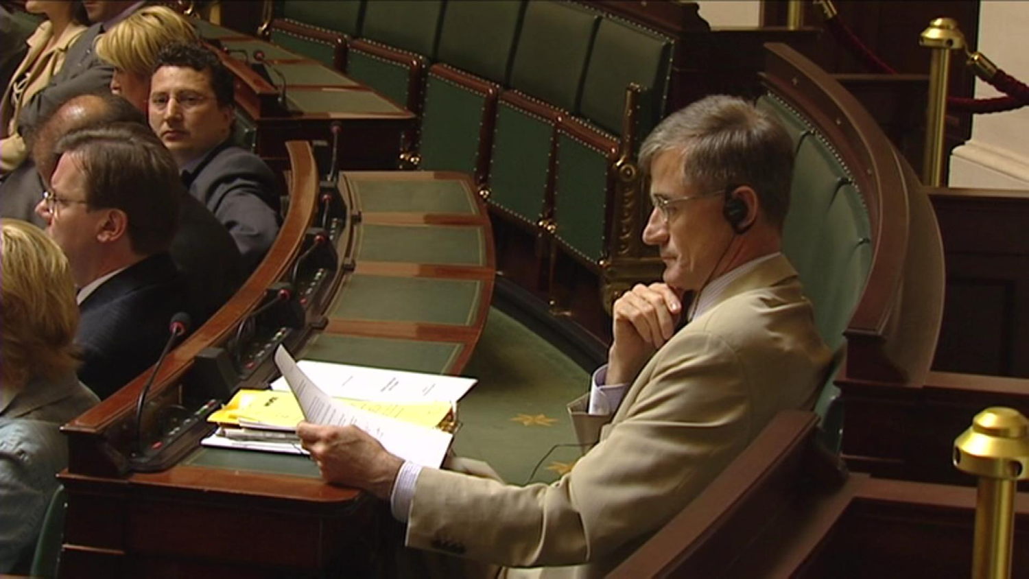 In 2003 is Geert Bourgois de enige N-VA-verkozene in de Kamer