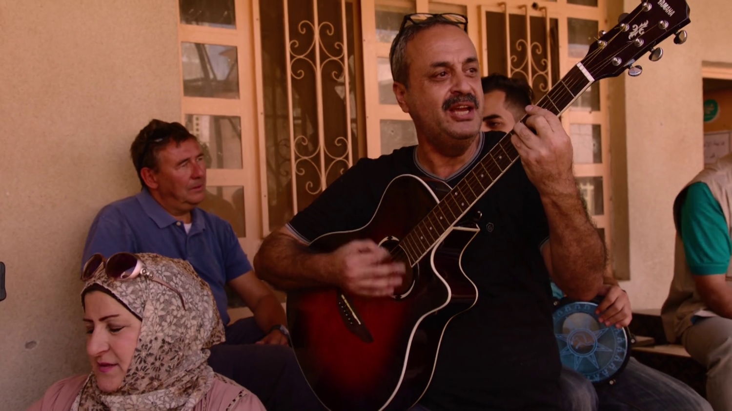 Rudi Vranckx en Nabeel in Mosul - (c) VRT