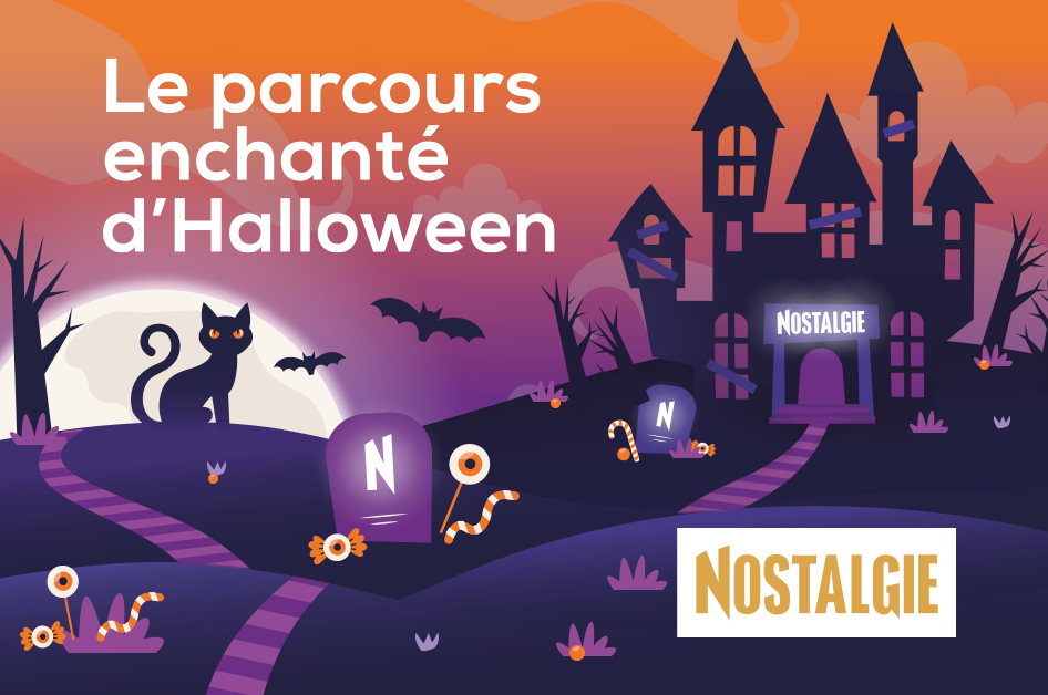 Les parcours Halloween de Nostalgie sont de retour !