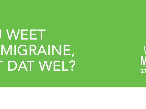 1 op 4 migrainepatiënten die een gezondheidsdeskundige raadpleegde, deed dit pas meer dan een jaar na de eerste symptomen
