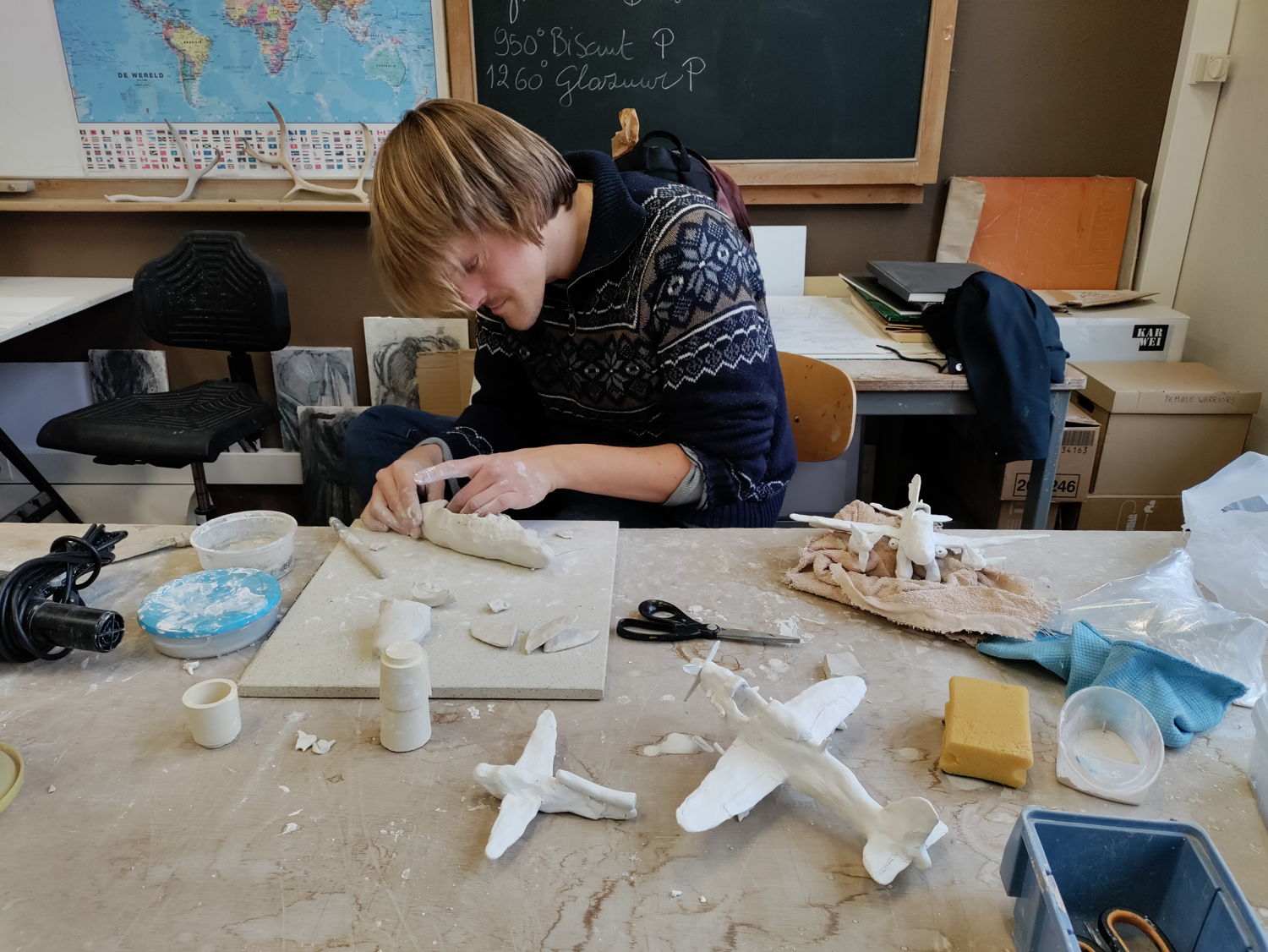 Creatieve workshops in Archeocentrum Velzeke