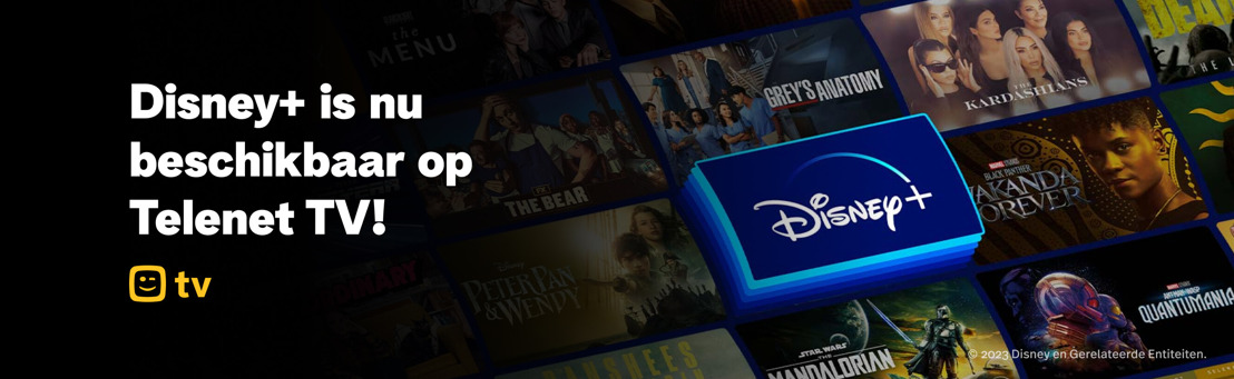 Disney+ nu rechtstreeks beschikbaar via je Telenet TV-box