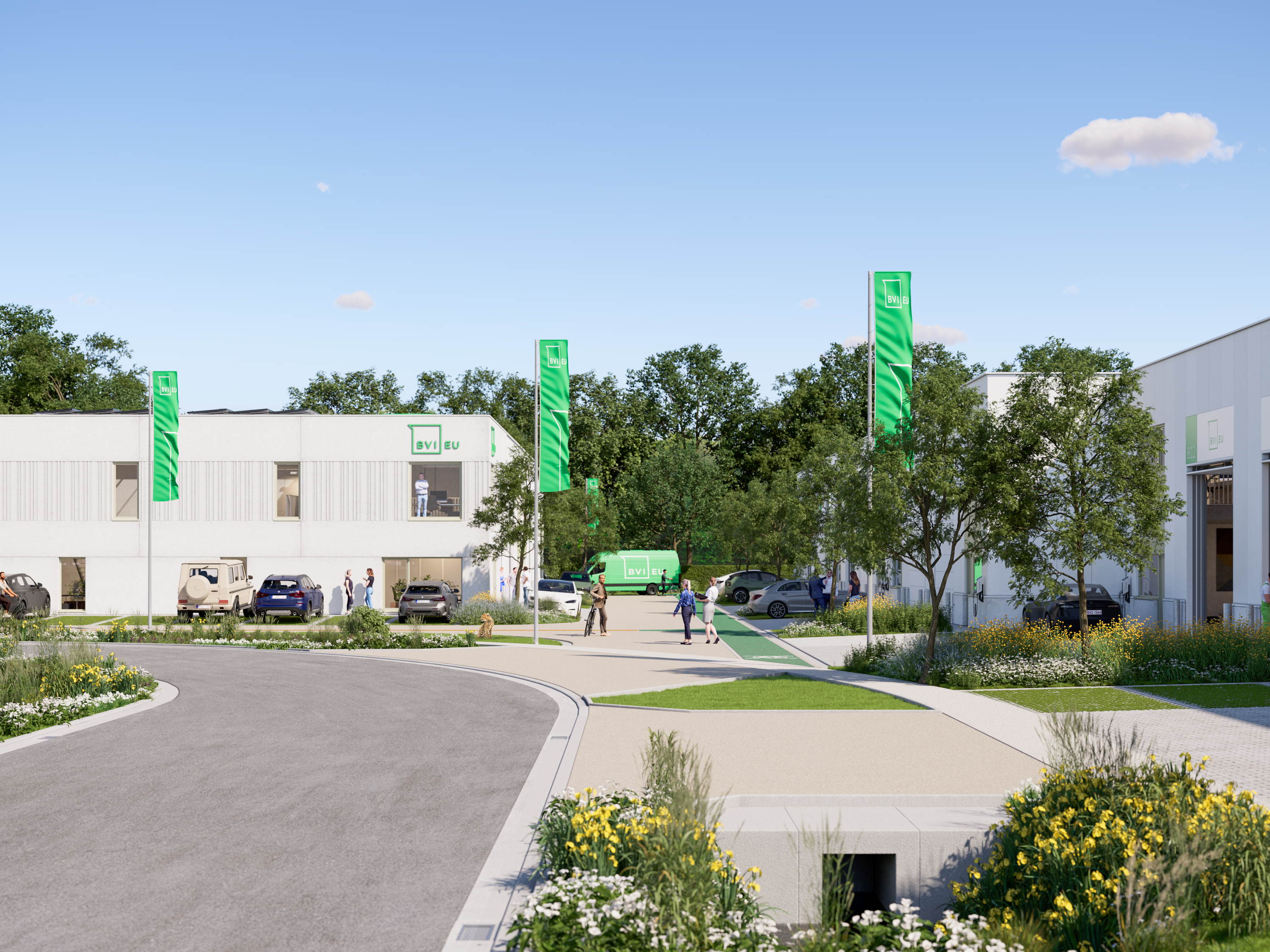 BVI.EU lance les travaux du Surschiste Green Business Park : un projet durable au service des entreprises du Hainaut