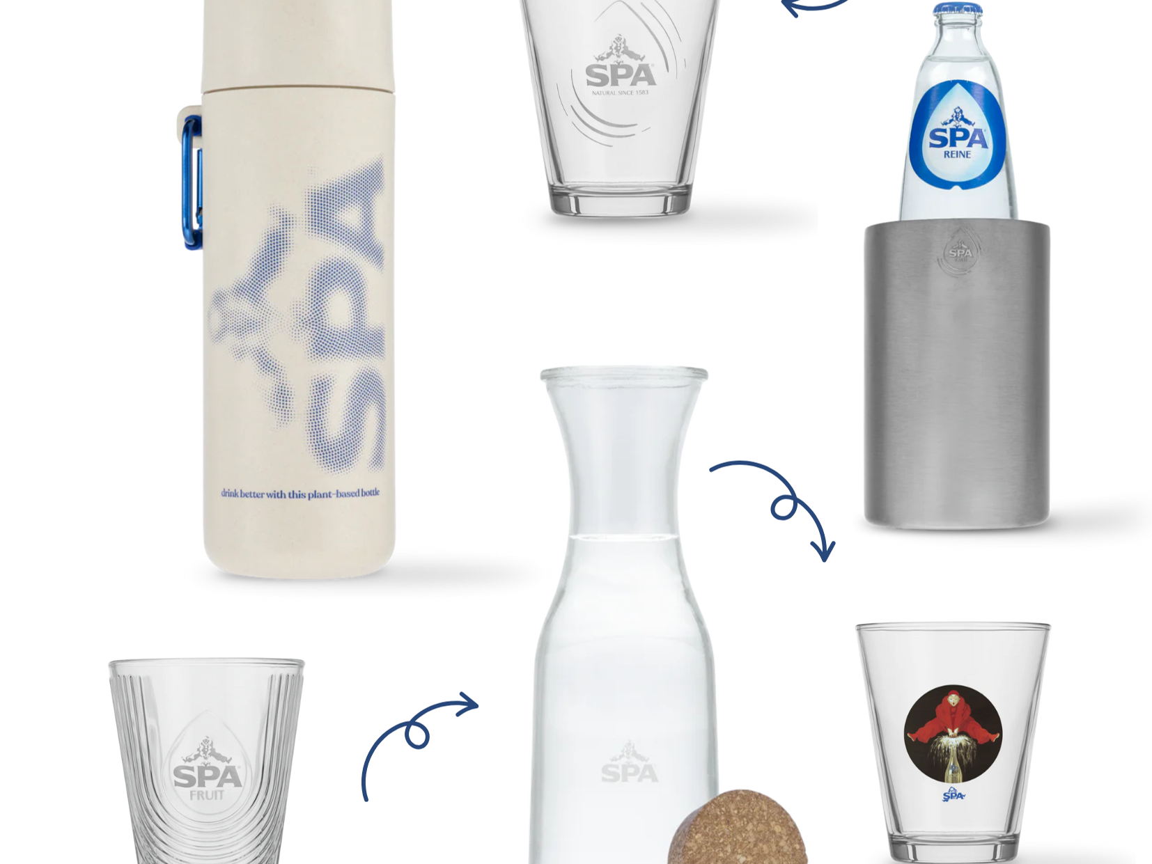 SPA® vous aide à préparer 
la tournée minérale
