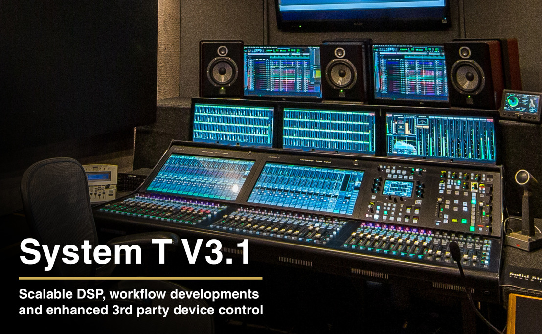 Solid State Logic Add New Engines and Flexible Licensing For System T Broadcast Audio Production