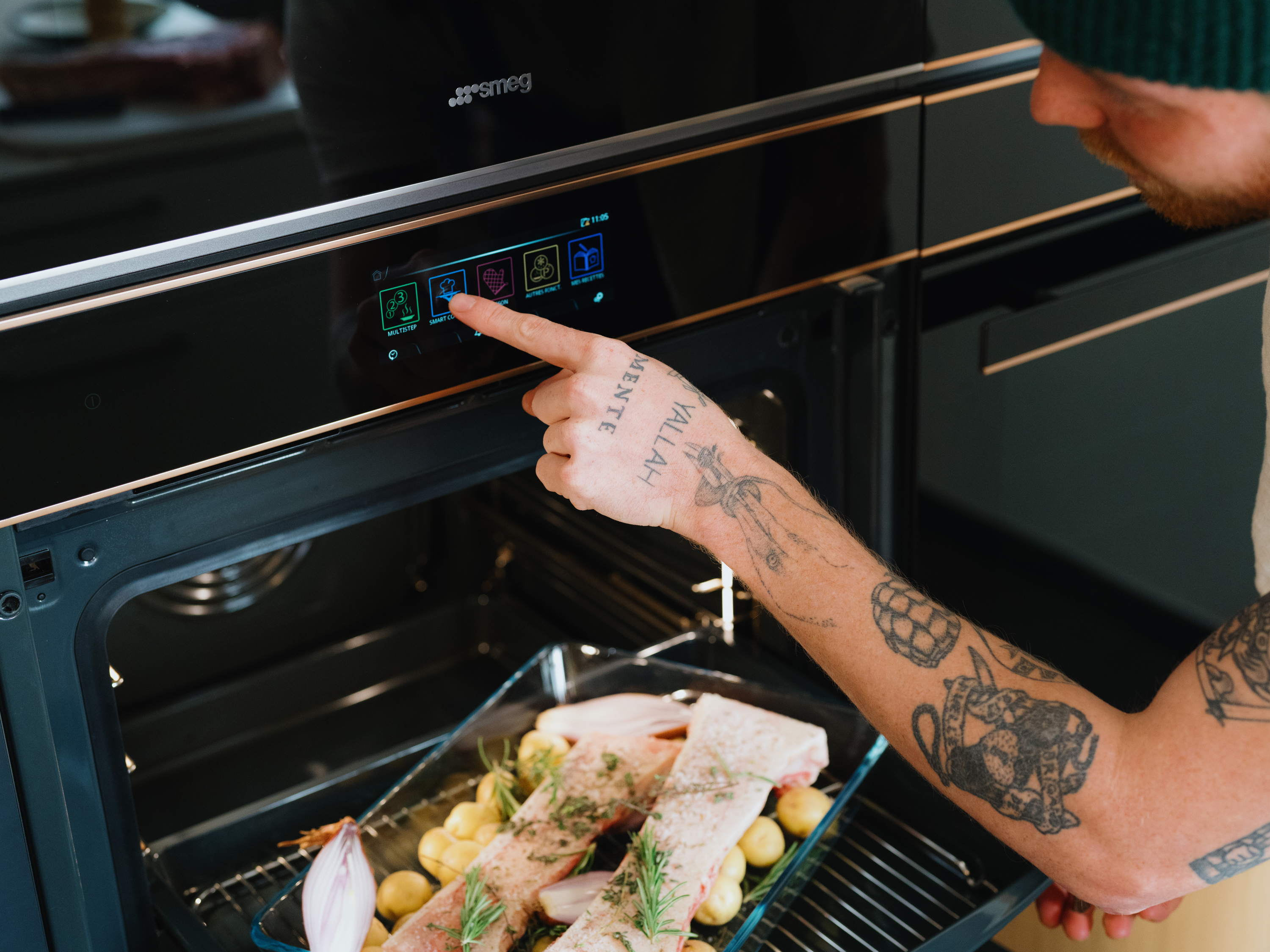 Smeg x Belgische chef Paul Delrez: iedereen kan koken dankzij vernieuwde Galileo ovens