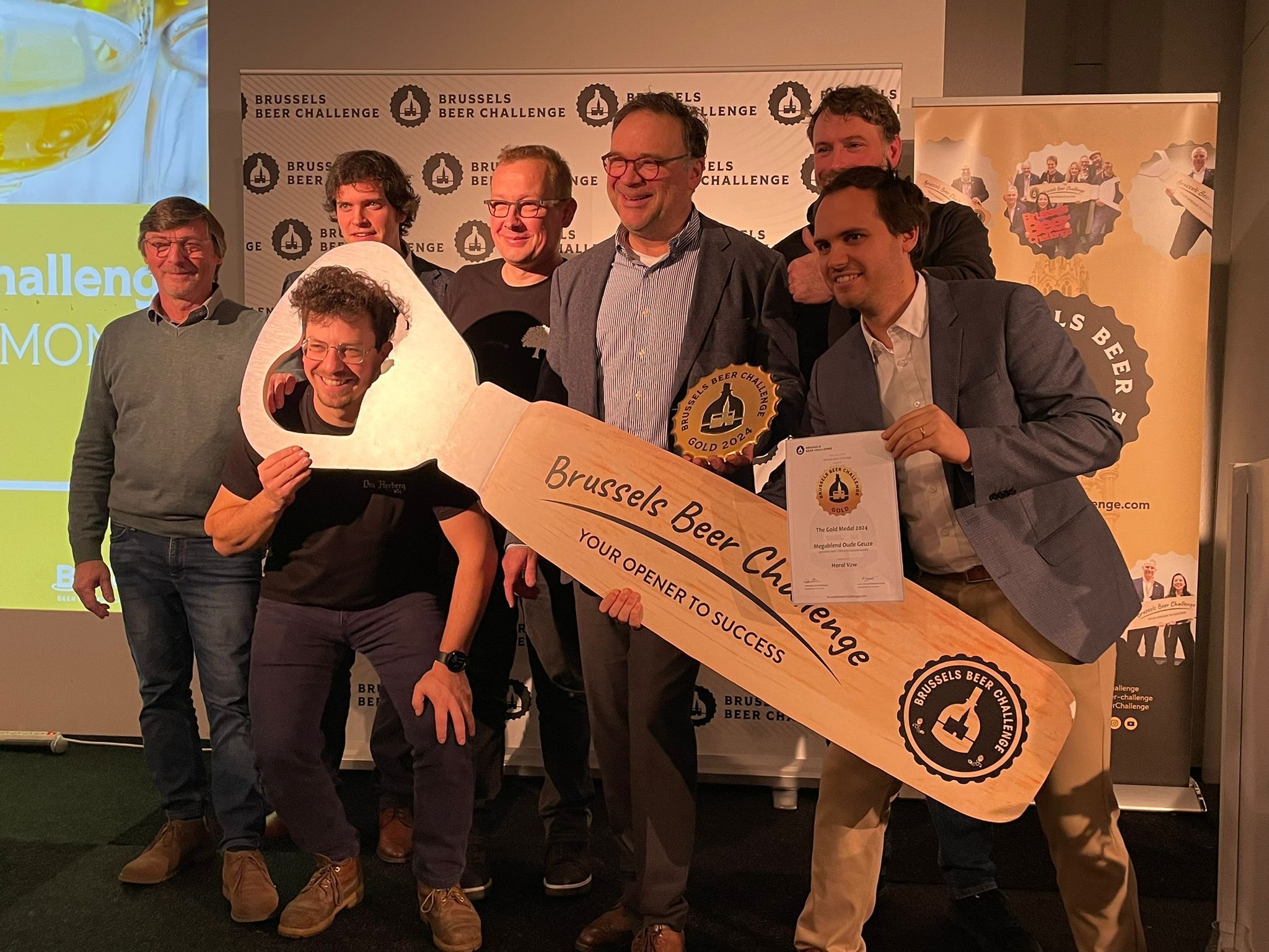 HORAL Oude Geuze Megablend Wins Gold at the Brussels Beer Challenge 2024 