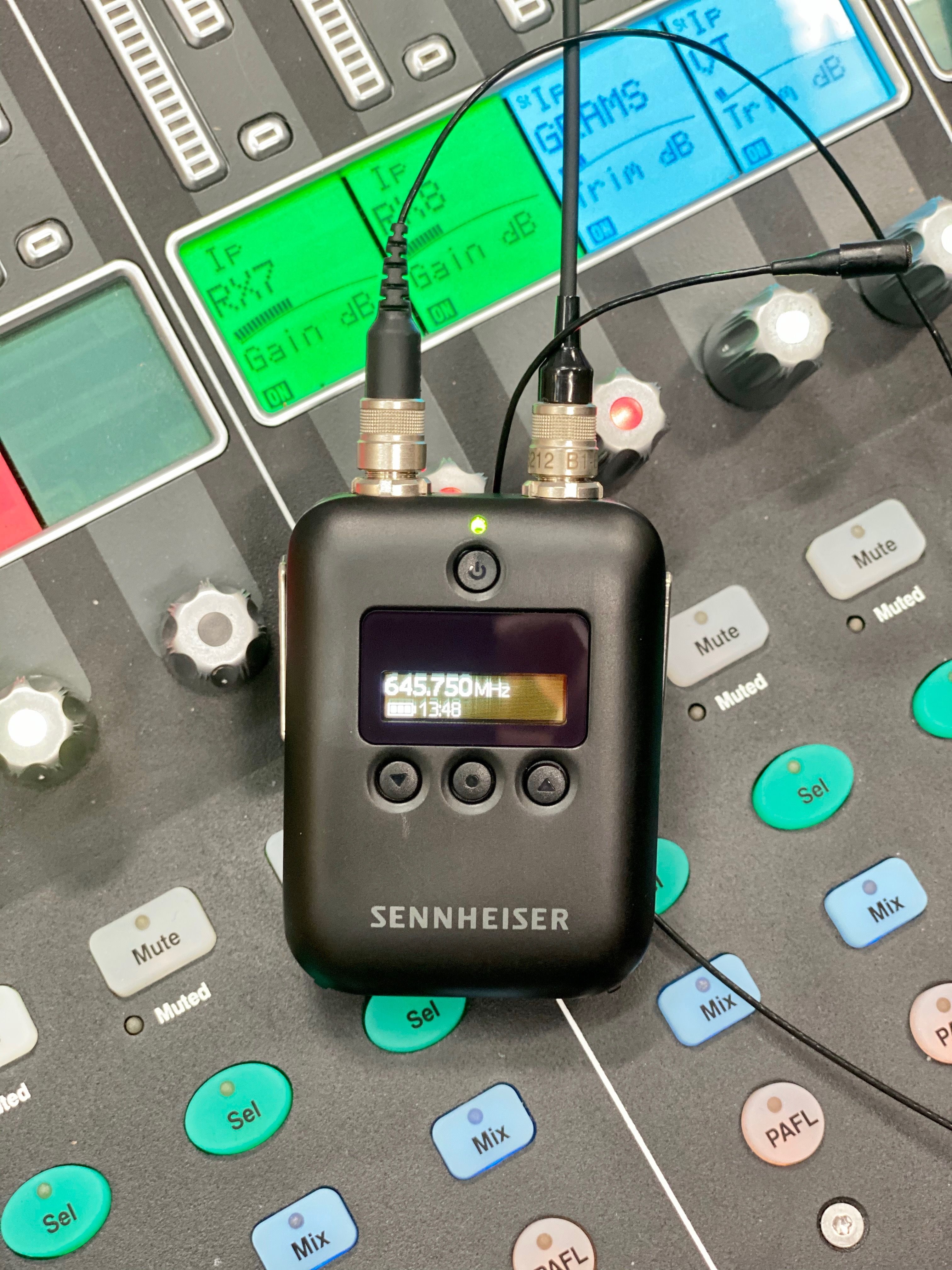 The Sennheiser G4 500 Series and Digital 6000 systems, including the mini bodypack SK 6212, offer students the opportunity to work with a wide variety of products.