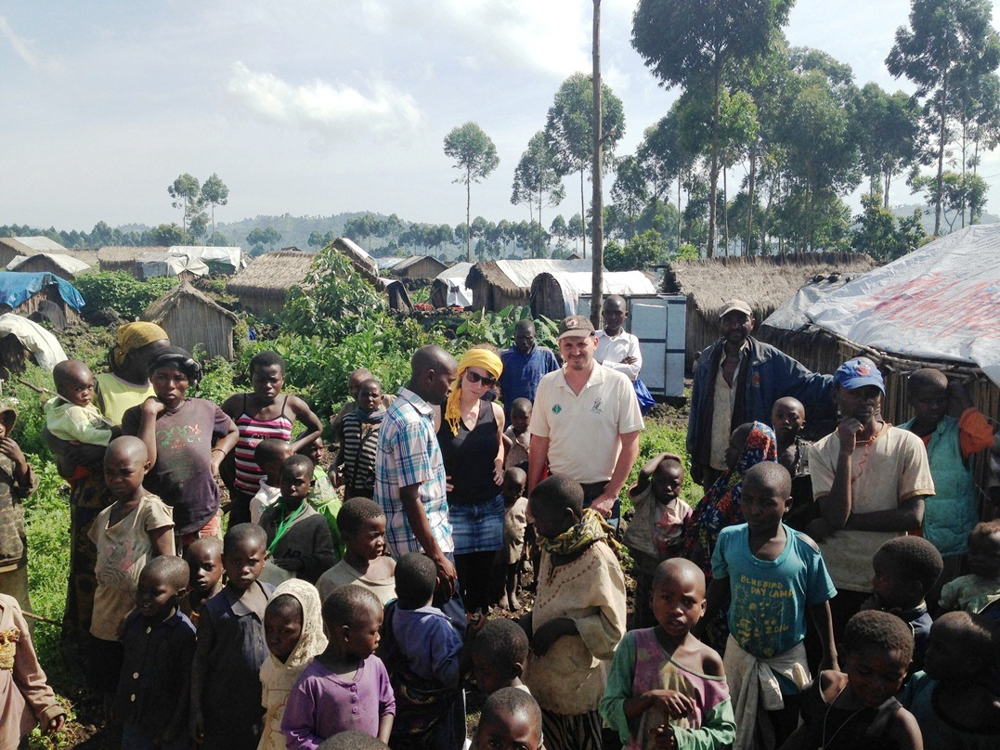 Sofie Peeters en Hicham Daoudi in Oost-Congo