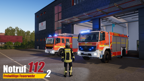 Die Freiwillige Feuerwehr kommt! Kostenloser DLC für Notruf 112 – Die Feuerwehr-Simulation 2