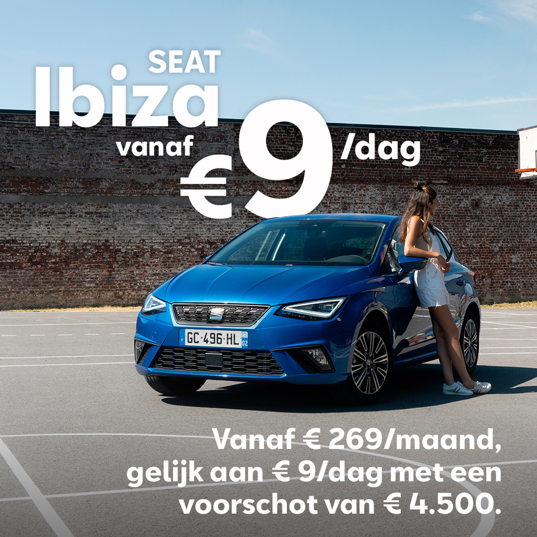 SEAT onthult een innovatieve campagne: Jouw SEAT Ibiza vanaf € 9 per dag