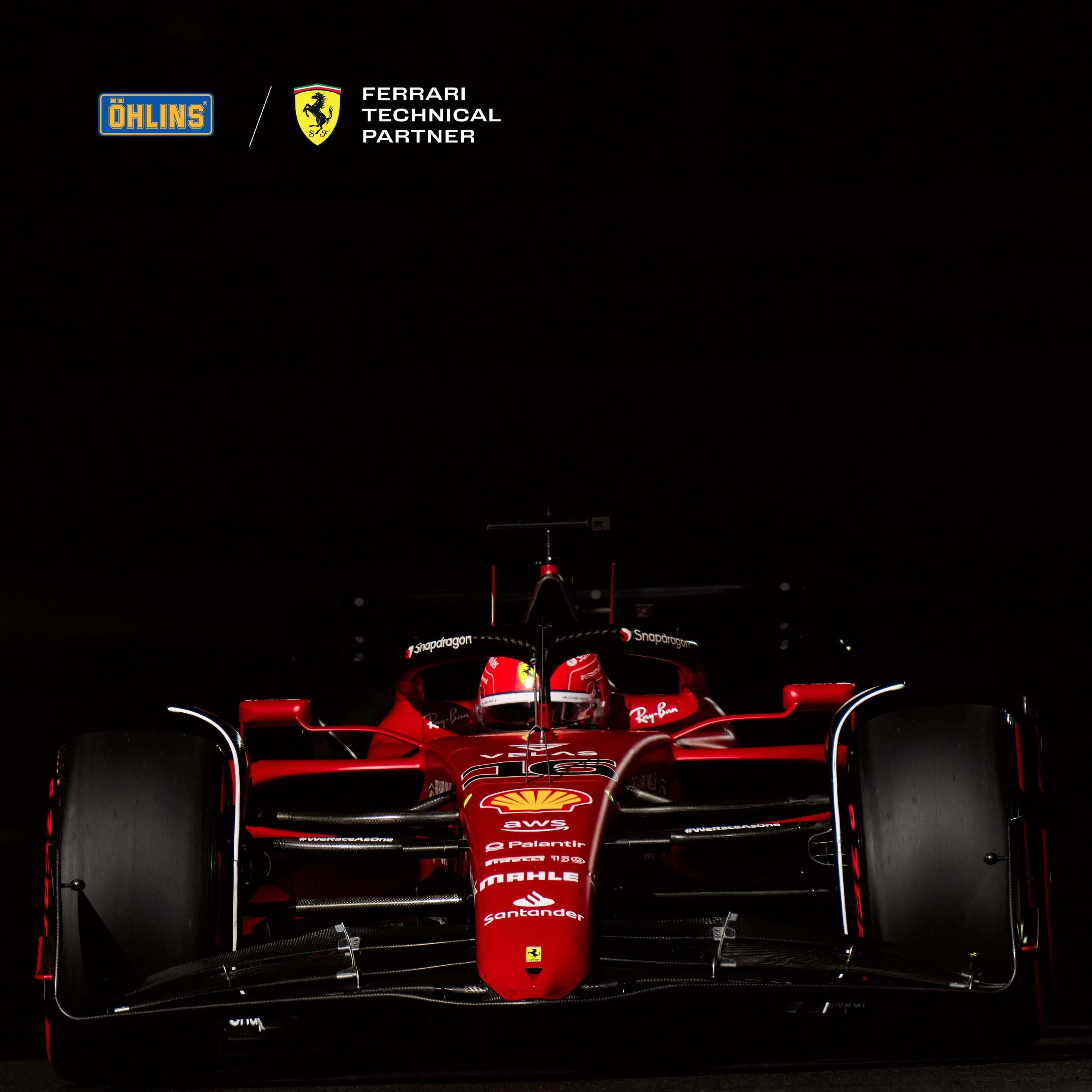 Öhlins® Racing avvia una partnership tecnica con il team della Scuderia Ferrari F1