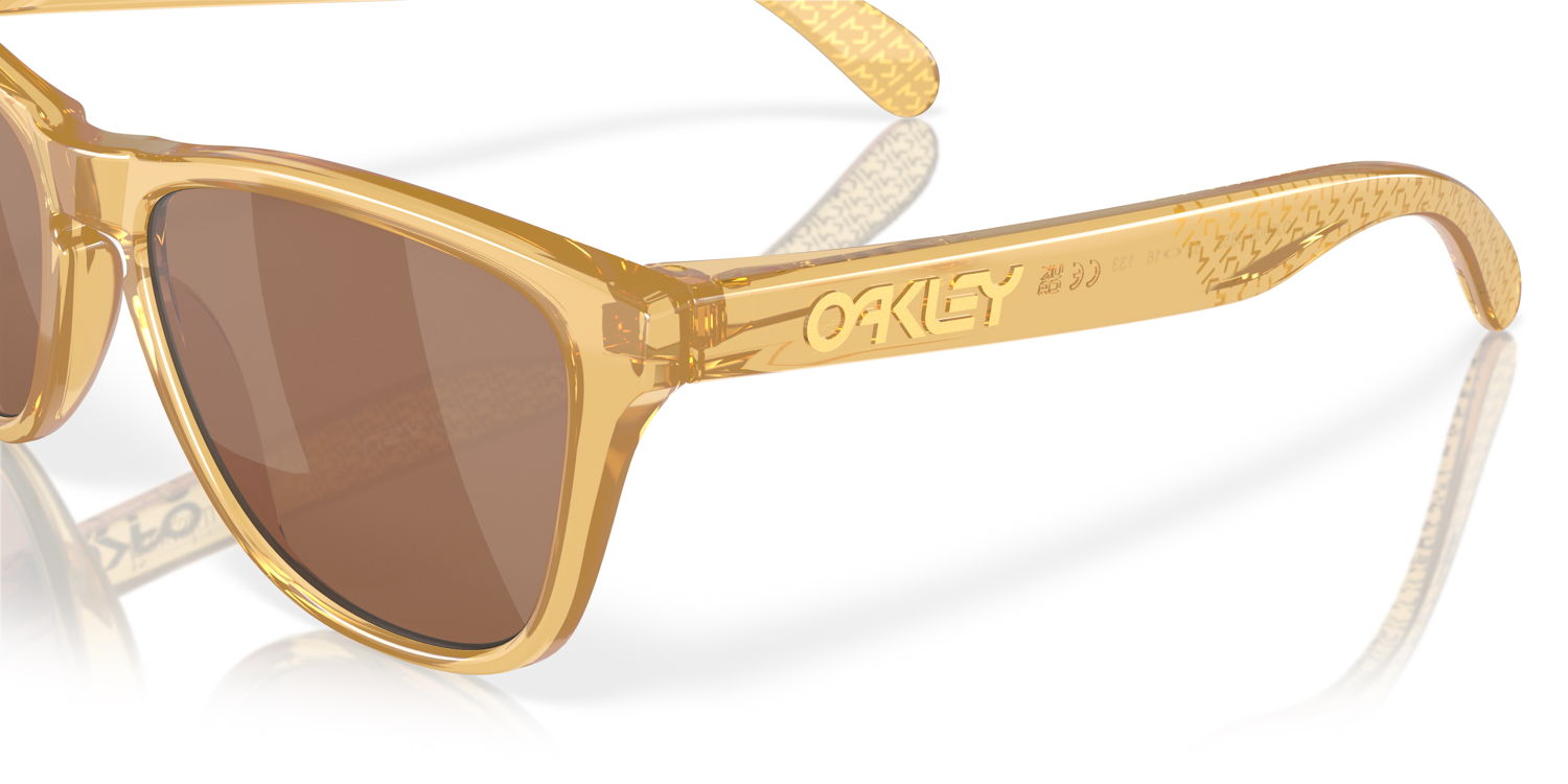 OAKLEY KYLIAN MBAPPÉ FROGSKINS XS LIGHT CURRY WITH PRIZM TUNGSTEN (2)