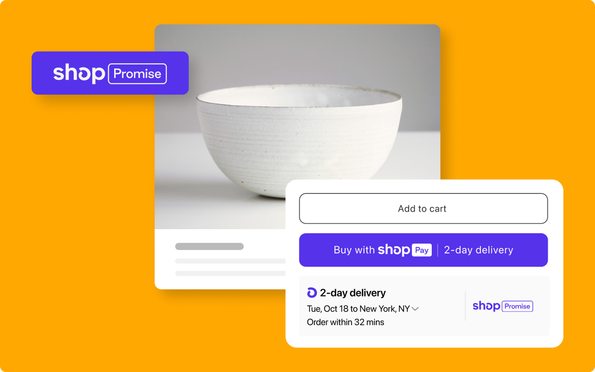 Shop Promise is now automatically enabled for all merchants using Shopify Fulfillment Network.