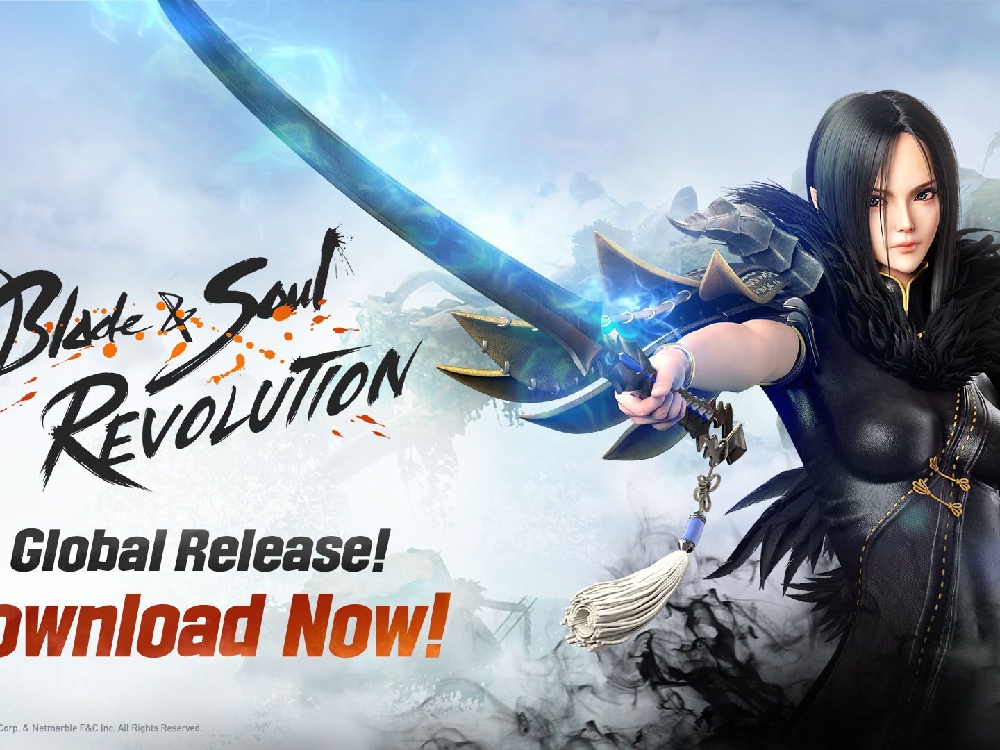 Blade & Soul Revolution, le RPG mobile en monde ouvert de Netmarble, est désormais disponible dans le monde entier