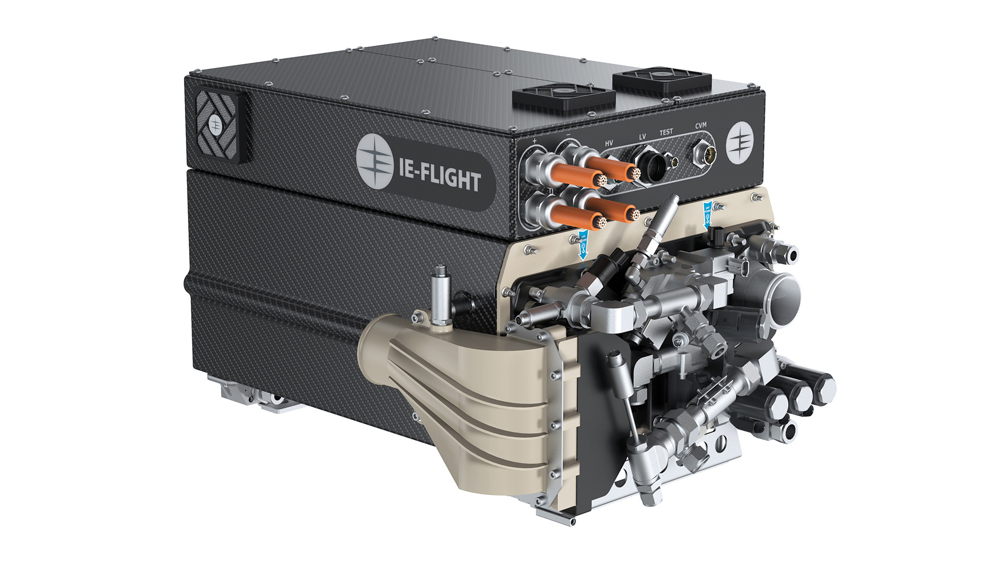 The IE F300 system will power Part 23 and eVTOL aircraft