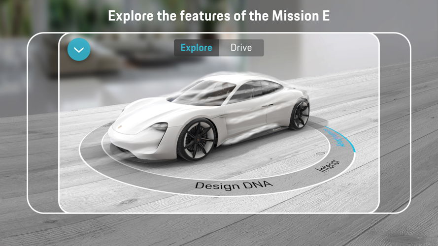 La app ‘Mission E Realidad Aumentada’ de Porsche