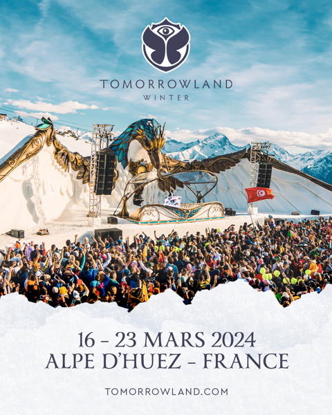 Tomorrowland Winter returns to the breathtaking ski resort Alpe d'Huez