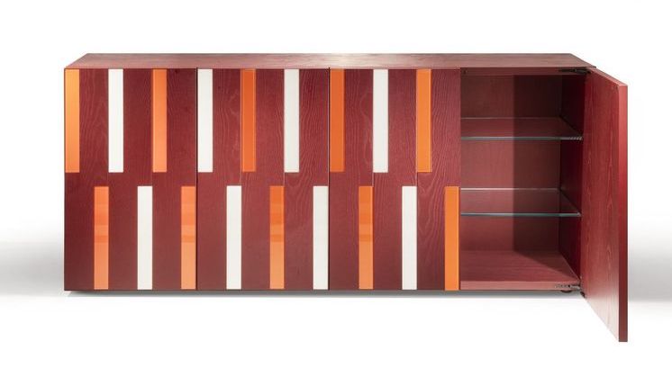 Riga-Riga Sideboard by Pierre Charpin for Zanotta Riga-Riga Sideboard by Pierre Charpin for Zanotta