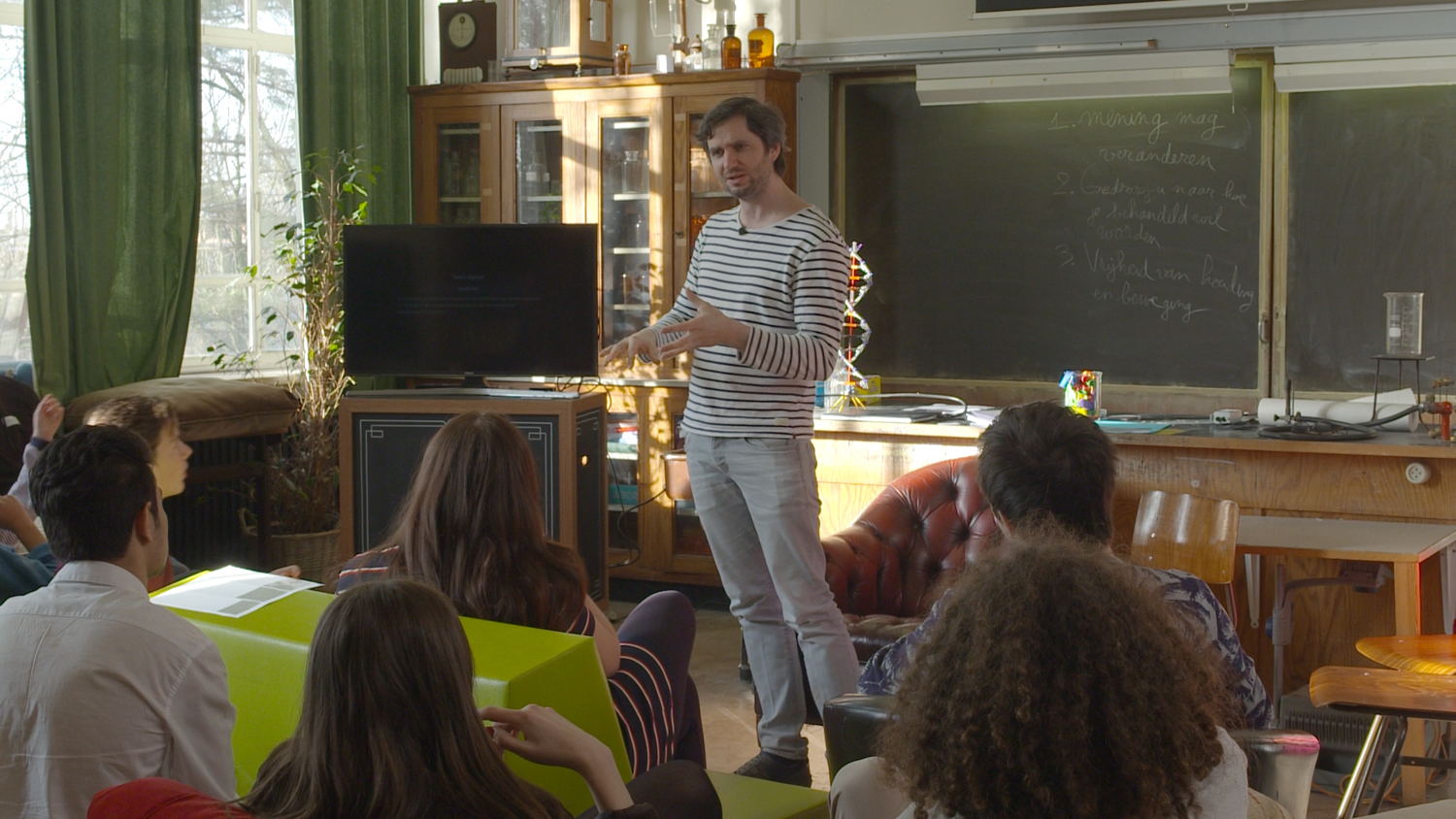 De klas met Lieven Scheire (c)VRT