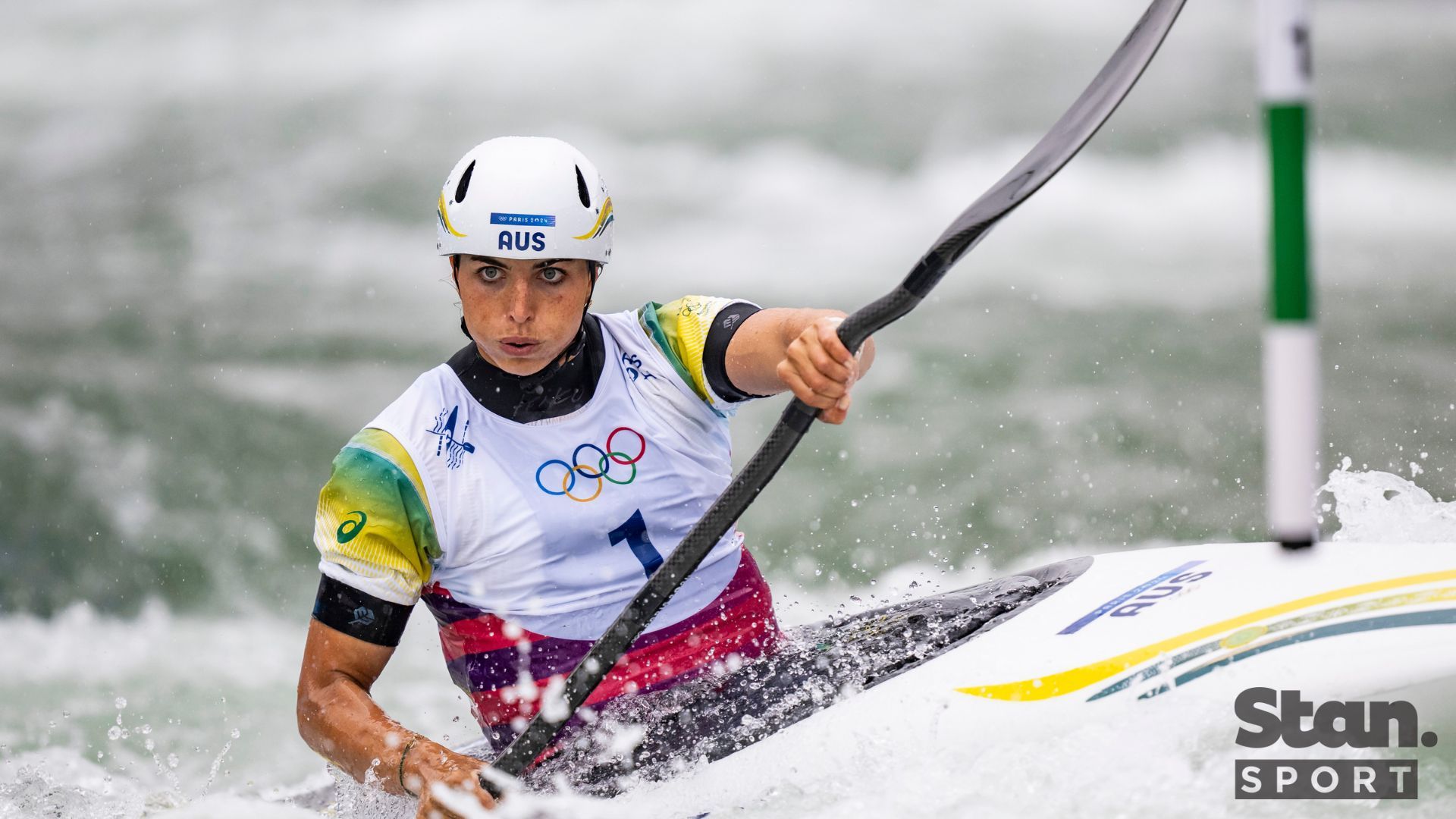 Jessica Fox is aiming for her first Olympic K1 Gold tonight.