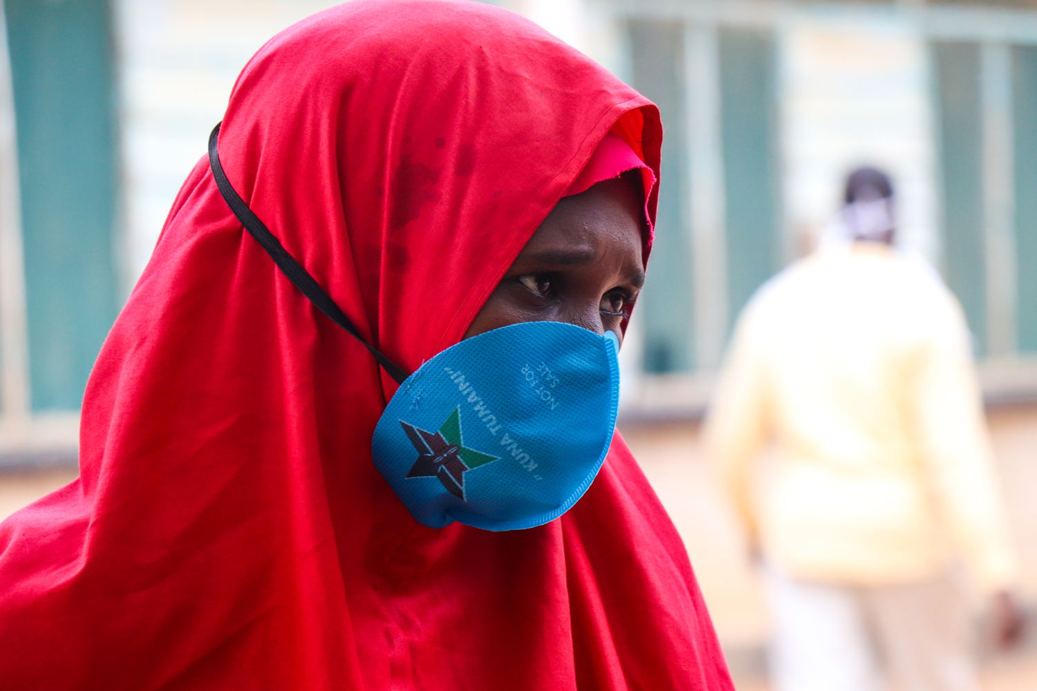 Mental Health Crisis is Brewing in Dadaab. A refugee waits outside the mental health clinic for consultation. Photographer: MSF
