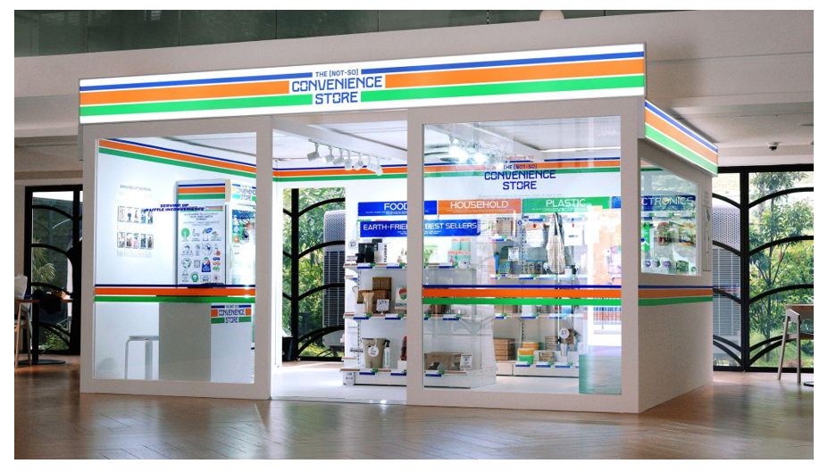 Above: The [Not-So] Convenience Store led by Astri Nursalim from Kinetic Singapore ​ | Below: Cloister House by Alan Tay & Seetoh Kum Loon from Formwerkz