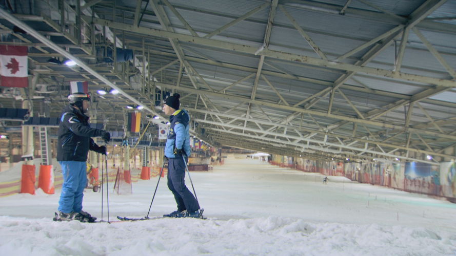 Voor hetzelfde geld- Skiën (c) VRT