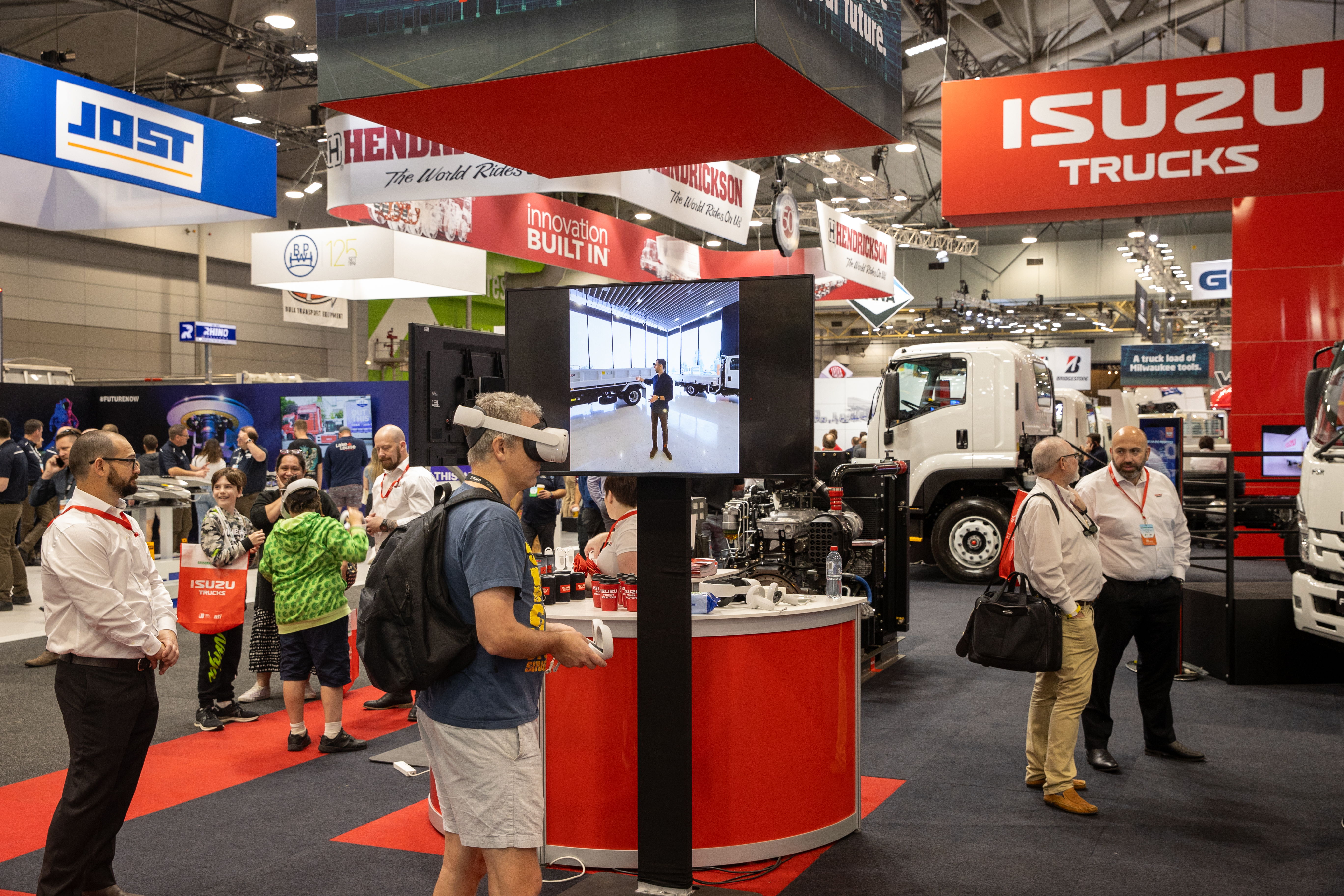The Brisbane Truck Show is the largest of its type in the Southern Hemisphere The Brisbane Truck Show is the largest of its type in the Southern Hemisphere