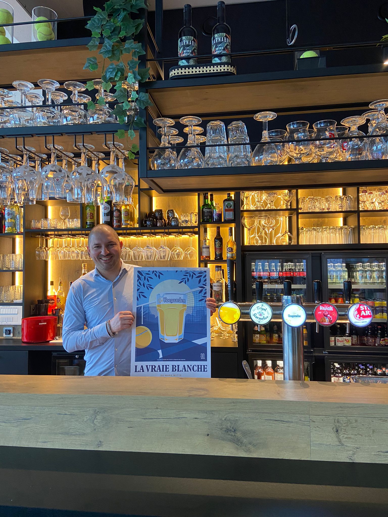 Ercan Boyraz, propriétaire du Tennis and Padel Club Heusden